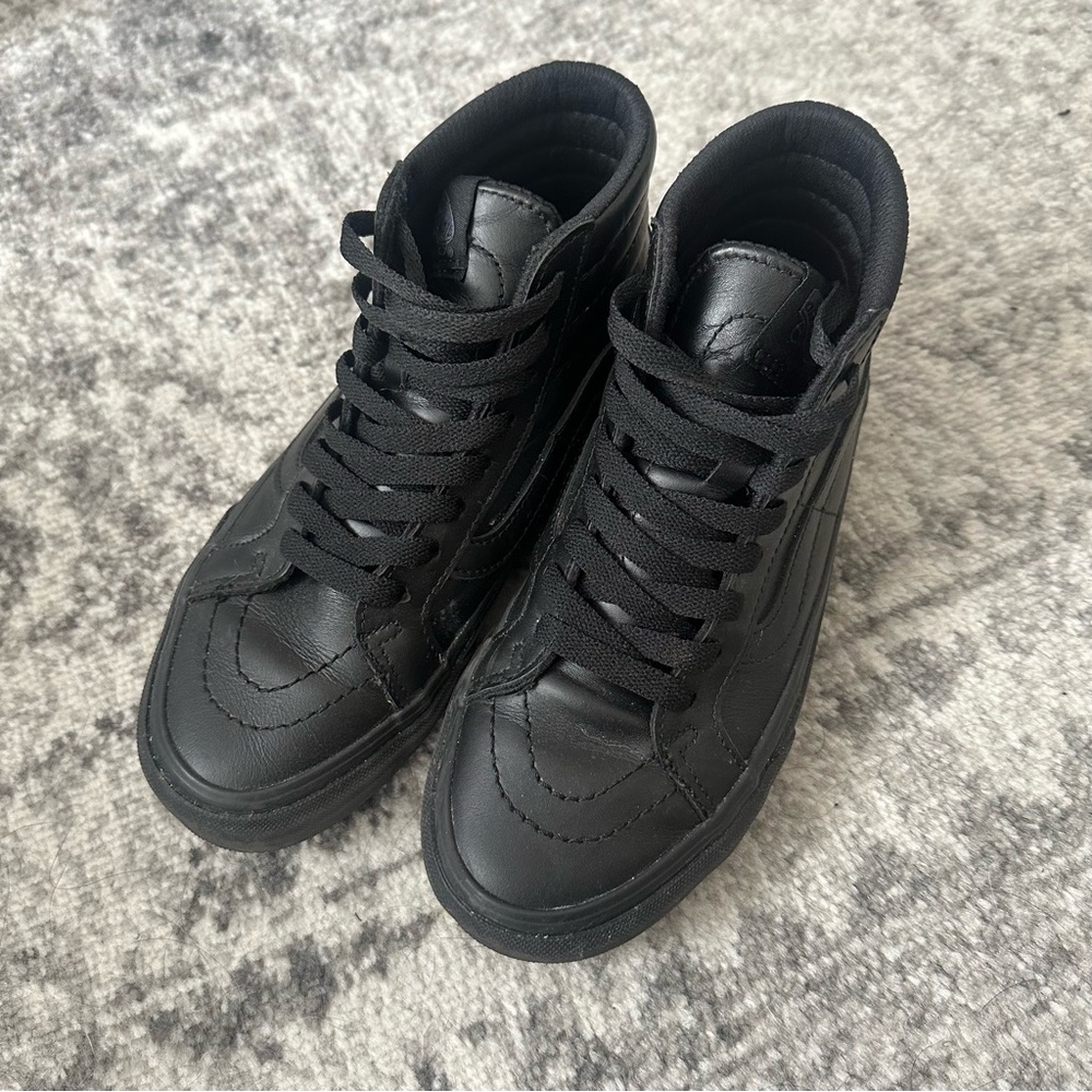 Vans Black High-Top Sneakers